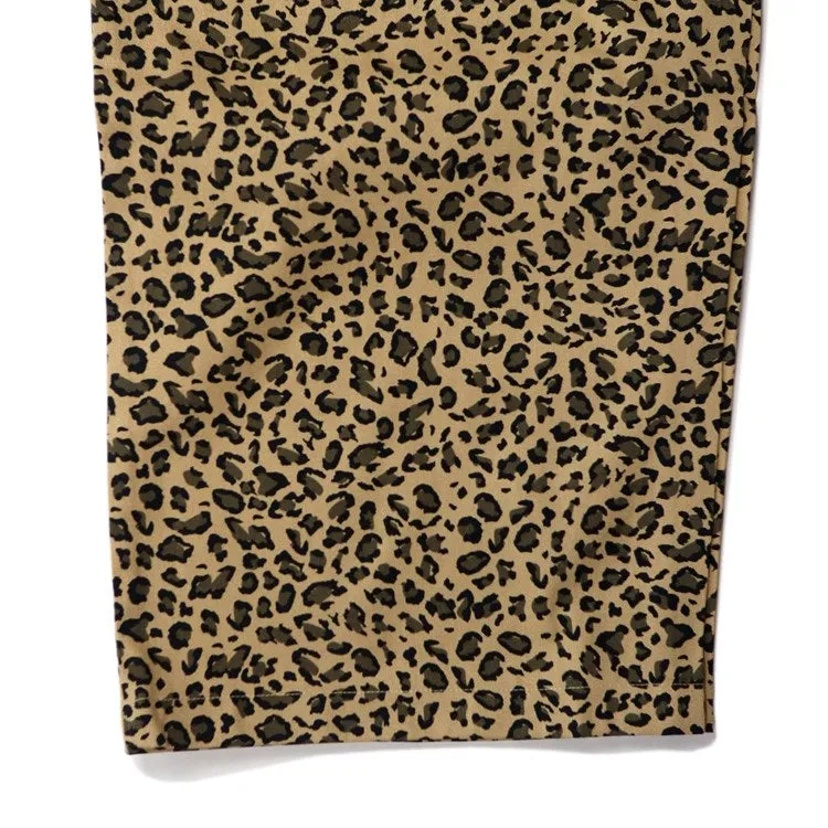 Cookman Wide Chef Pants - Leopard