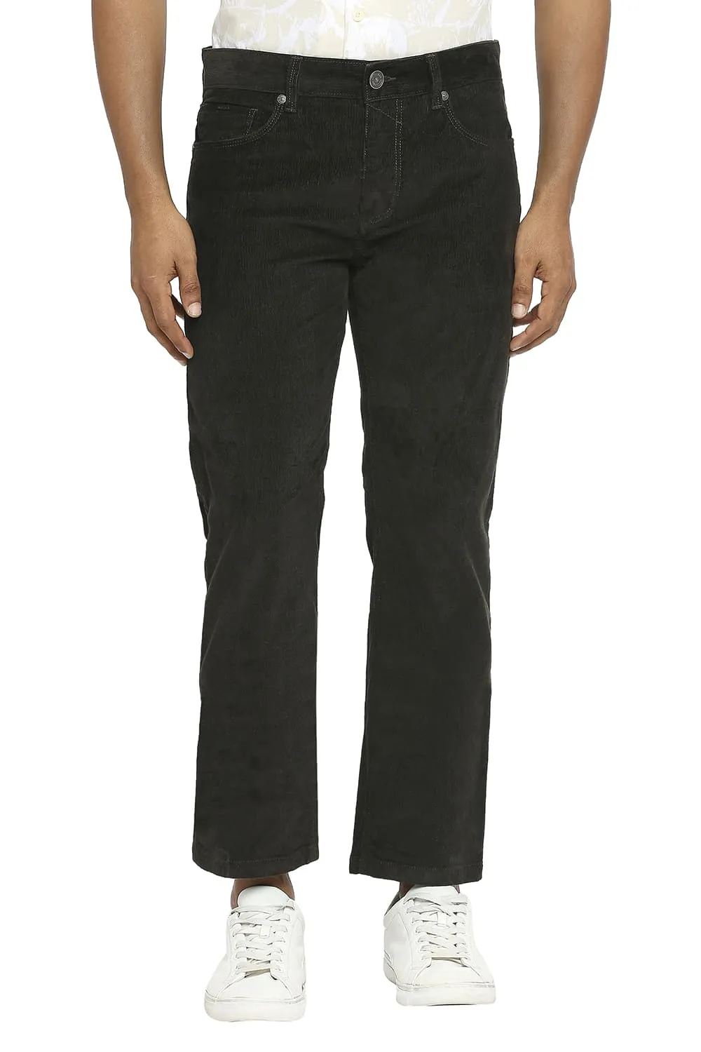 Drift Fit Cotton Stretch Corduory Trousers