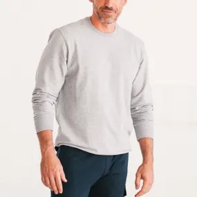 Essential Sweatshirt –  Granite Gray Melange French Terry