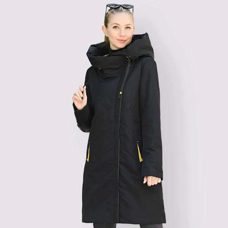 Large Winter Jackets For Women Long Jacket Outdoor Black