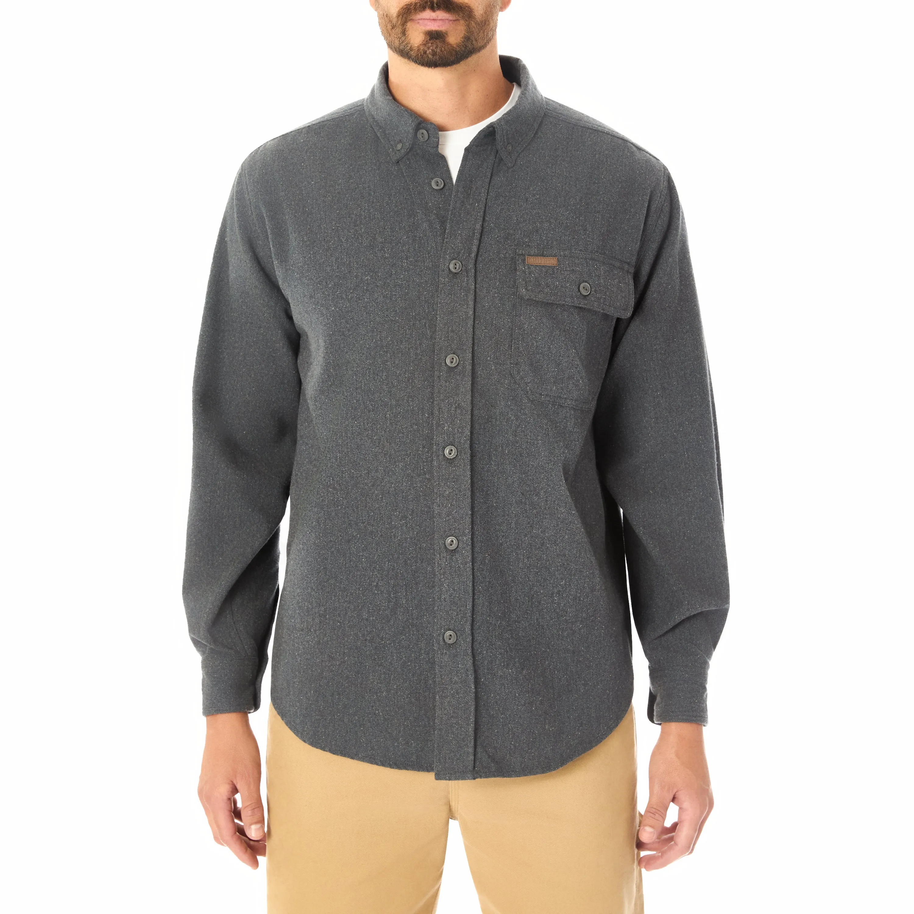 LONG SLEEVE EXTRA HEAVYWEIGHT CHAMOIS FLANNEL SHIRT