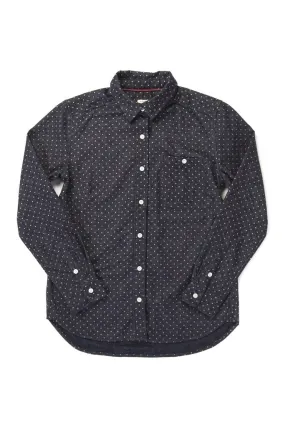 Woodrow Navy Polkadot